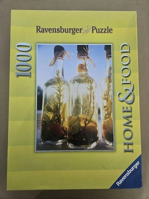 Puzzle 1000 Teile "Home & Food" von Ravensburger Puzzle