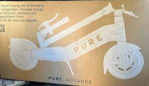 E-Scooter PURE Advance NEU&Ovp Günstig!