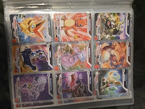verschiedene Pokemon Karten 