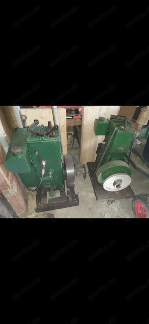 Standmotor Stationärmotor Lister Wolseley Tausch 