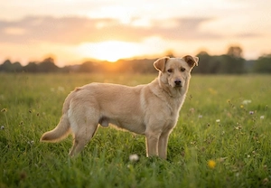 Croisant; z. Zt. in Ungarn, ist ein junger Hund, der einfach Spaß macht.
