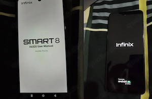 Infinix Smart 8 128 GB Timber Black | Dual SIM | sehr guter Zustand