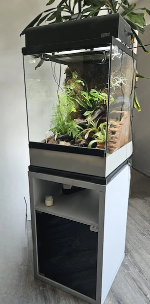 Terrarium mit Ablauf