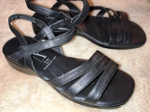Damen-Sandalen Medicus Claire Gr. 41 schwarz   nur einmal getragen