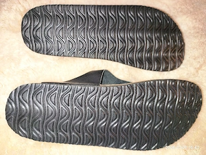 Zehentrenner Pantoletten identity  Schwarz   Gr. 41 Bild 3
