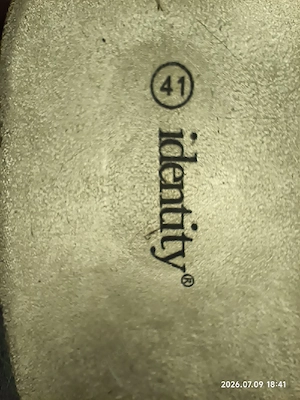 Zehentrenner Pantoletten identity  Schwarz   Gr. 41 Bild 5