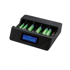 TRONIC  Akku-Ladeger t Eigenschaften Mit Schnellladefunktion Ladezustandsanzeige  ber LC-Display
