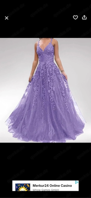 Ballkleid mit Tüll und Glitzer 
