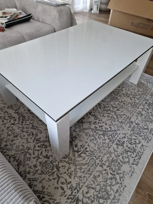 Couchtisch weiß 110x70cm