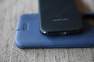 Fairphone 5 mit 256GB 8GB RAM, neuer Ersatzakku, Hülle, Schutzfolie