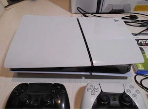 PS5 Silm Disc Version + Zubehör und spiele
