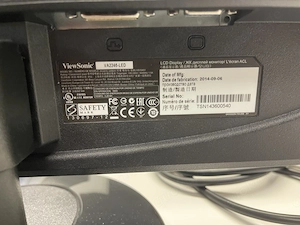ViewSonic VA2246 LED Monitor   guter gebrauchter Zustand   45   VB Bild 2
