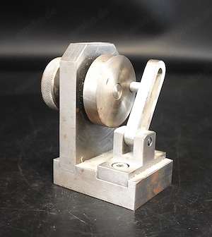 Druckluftmotor Modell, Mechanik, Gesellenprüfungsstück, 8,5x5cm