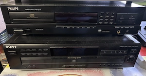2x Cd Compact Disc Player Sony - Philips 