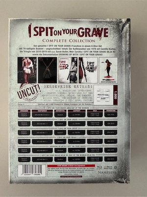 I spit on your Grave - Uncut Complete Mediabook Collection (blu-ray)  Bild 2