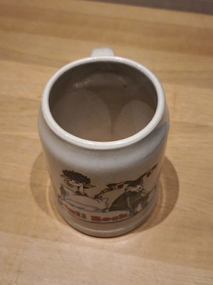 Tonkrug mit witzigem Motiv 