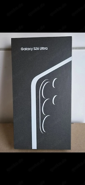 verkaufe samsung galaxy s26 ultra 