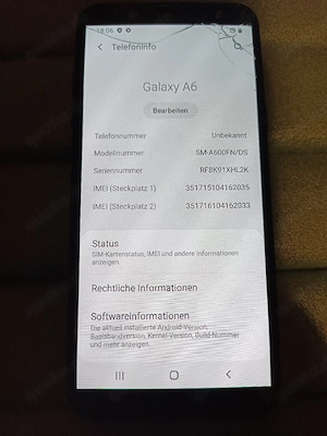 Samsung Galaxy A6