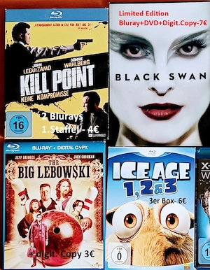Blu-Ray-Sondereditionen + Serien- deutsch