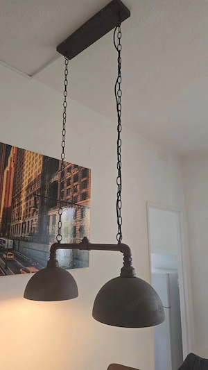 Industrial Hängelampe 2-flammig | Loft Vintage 