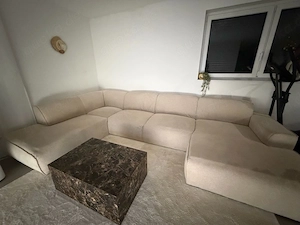 Sofa U-Form und Couchtisch SOFORT ABHOLER