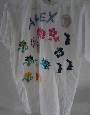gestaltenes t Shirt zu verkaufen in Größe L abzuholen in Westercelle 
