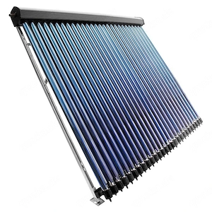 3 Solarkollektoren, Vakuum Röhren Kollektoren