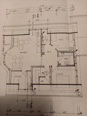Dreifamilienhaus im OG in einem Zweifamilienhaus