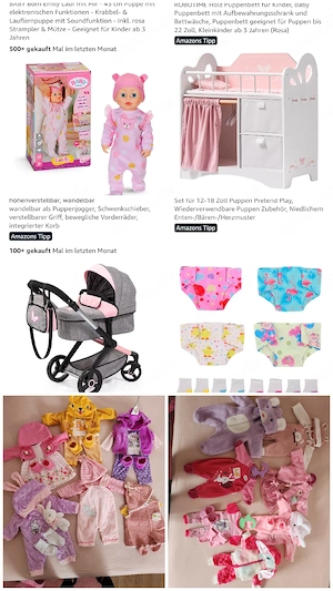 Großes Babyborn Set 