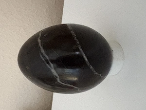 Rauchquarz   Onyx   Achat Zebra-Ei -Sammler-