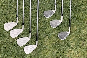 Golfschläger Callaway Mavrik Max W #6 - #9, PW,AW,SW für Damen Rechtshänder 