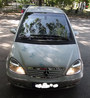 Mercedes A Klasse W168 A 190 Langversion ELEGANZ 2003 Tüv 09 26 Polarsilber 
