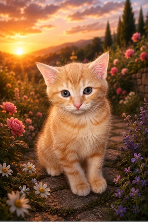 Ein Katzenbaby noch zu haben