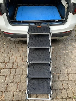 Hundetreppe Auto [bis 70kg] - klappbar - für alle Autos   NEU!