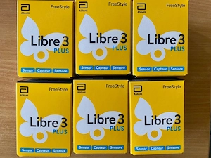 6x FreeStyle Libre 3+ Plus Sensoren Diabetes Blutzuckermesssystem Neu & OVP