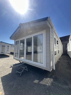 Mobilheim Delta Superior Chalet wintertauglich Doppelverglasung