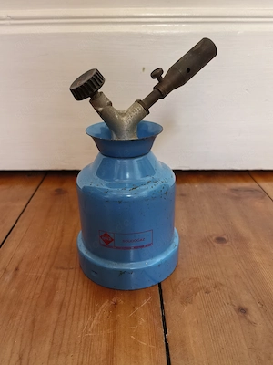 CampinGaz SoudoGaz Einhand Lötbrenner Lötlampe Metallgehäuse