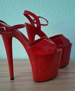 Plateau High Heel's Sandaletten Größe 42
