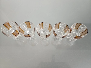 Große, schwere Karaffe Bleikristall geschliffen + 2 Weinrömer Kristall Gläser TOP!