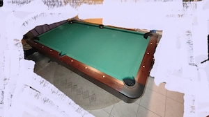 Billardtisch 6ft - grünes Tuch - inkl. Zubehör - TOP Zustand