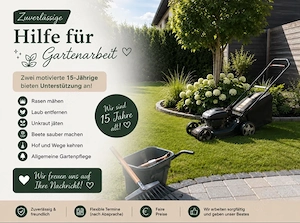Gartenarbeit gesucht? hier bist du richtig