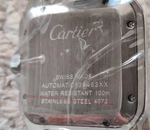 Cartier Uhr 