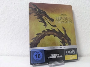 House of the Dragon Staffel 1 ltd 4K UHD Blu Ray Steelbook OVP