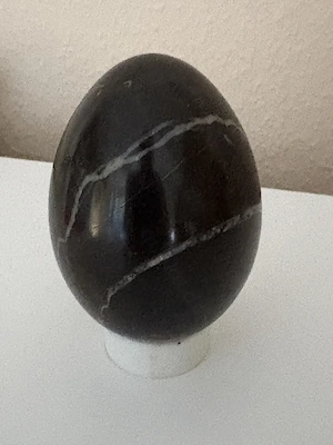 Rauchquarz   Onyx   Achat Zebra-Ei -Sammler-