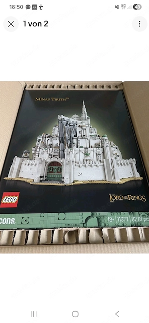Lego 11377 Herr der Ringe Minas Tirith Neu original verpackt