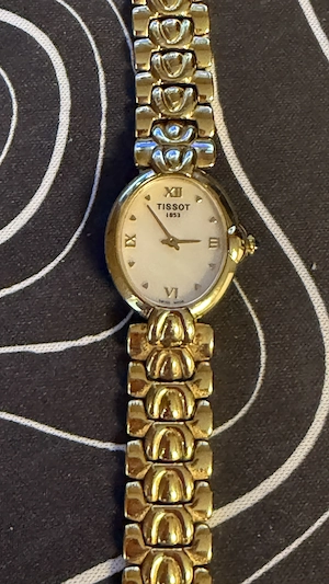 Elegante Tissot Damenarmbanduhr   Vergoldet   Swiss Made Bild 2