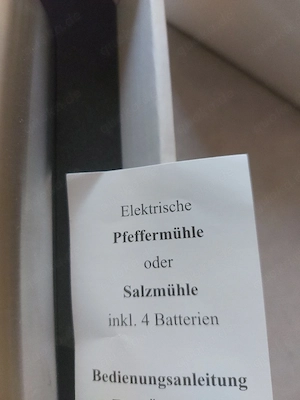 Salz und Pfeffermühle.