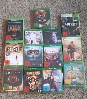 Verkaufe Xbox one Spiele Sammlung 