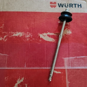 Faserzement-Wellplattenschrauben Würth Edelstahl A2   50 St.