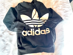 adidas Originals Trefoil Hoodie Schwarz Damen | UK 10 ca Gr. 36